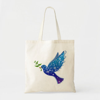 Peace Dove Bird Symbol Love Freedom Pigeon Tote Bag