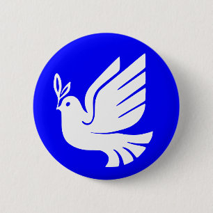 Peace Dove Button
