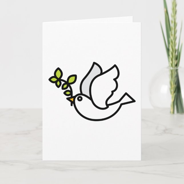 Peace Dove Card (Front)