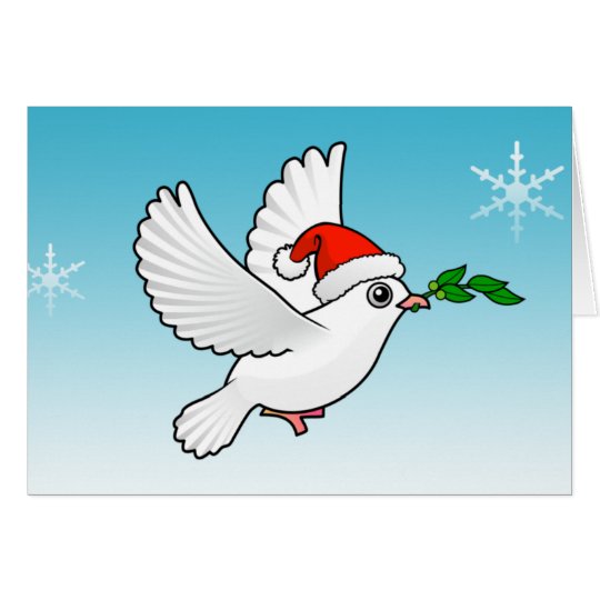 Peace Dove Christmas Card