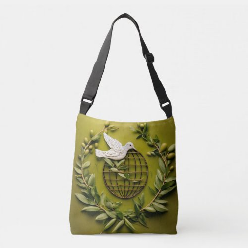 Peace Dove Earth Tote BagTote