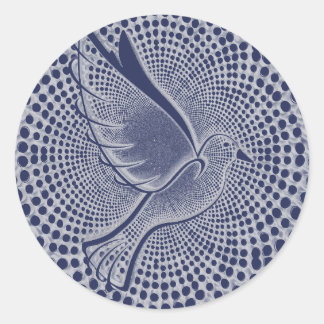 Peace Dove Envelope Sticker