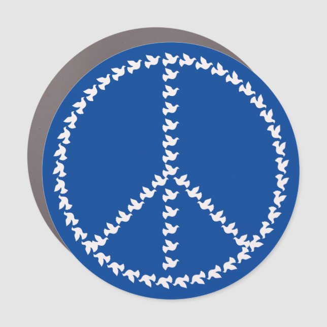 Peace Dove Flying Sign Symbol (Front)