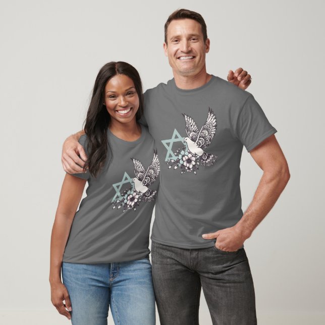 Peace Dove For Israel T-Shirt (Unisex)