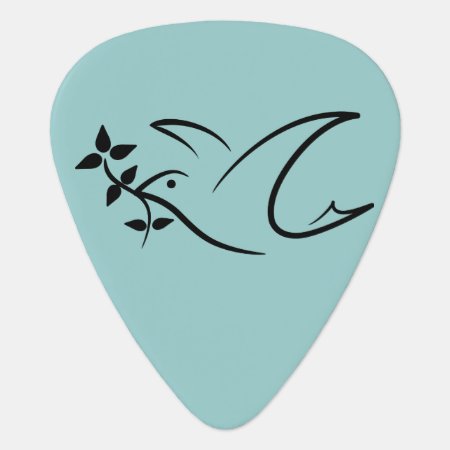 Peace Dove Guitar Pick