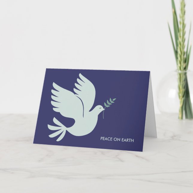 Peace Dove Holiday Greeting Cards (Front)