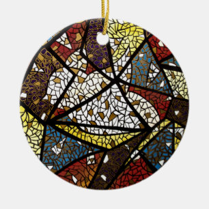 Peace Dove (Holy Spirit) Christmas Ornament Round