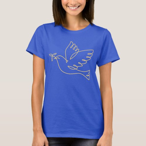 Peace Dove Icon T_Shirt