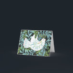 Peace Dove Illustrated Christmas Card<br><div class="desc">An illustrated Christmas card features gouache illustration of a dove and hand lettering.</div>