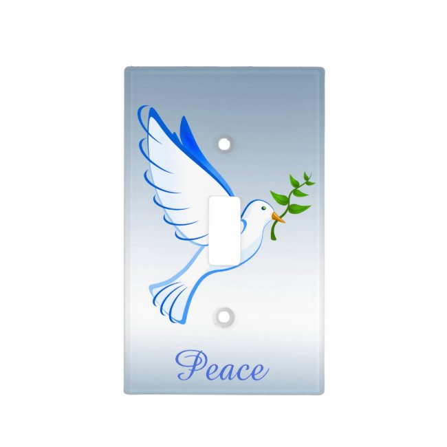 Peace Dove Light Switch Cover