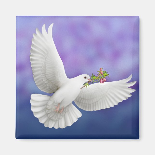 Peace Dove Magnet (Front)