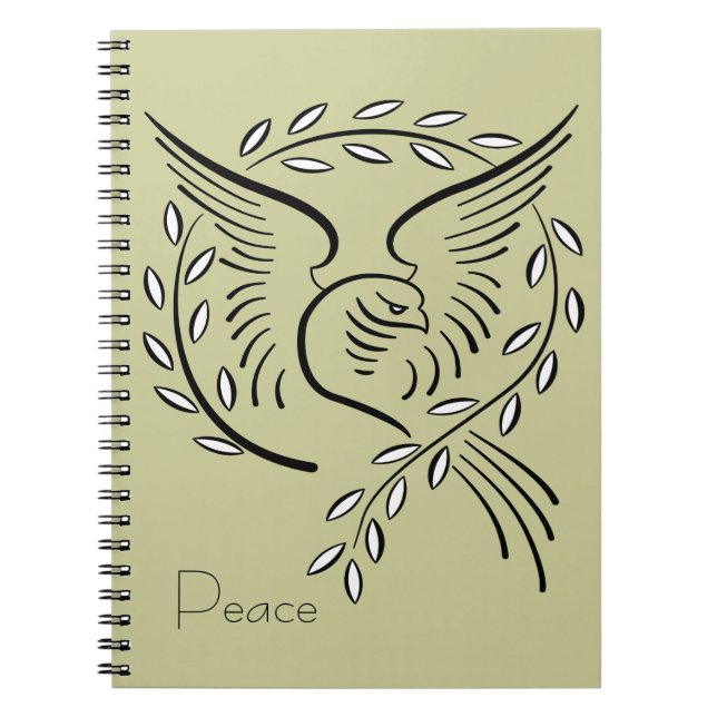 Peace Dove Notebook (Front)