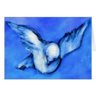 Peace Dove-Original Art by SQ Streater Cards