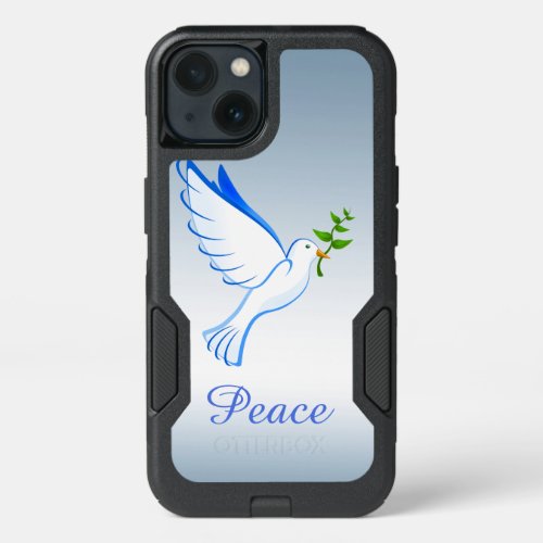 Peace Dove OtterBox Blue Galaxy S10 Case