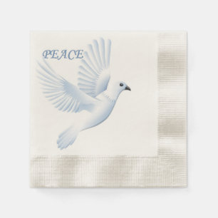 PEACE DOVE PAPER NAPKINS