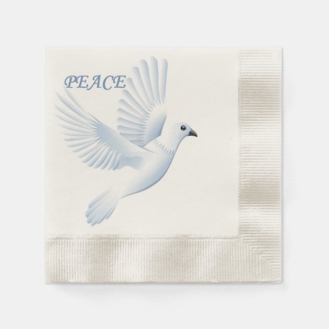 PEACE DOVE PAPER NAPKINS (Front)