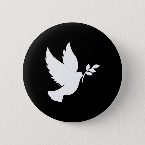 Peace Dove Pinback Button
