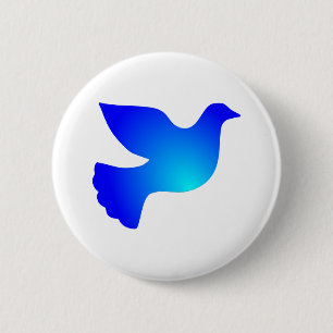 peace dove pinback button