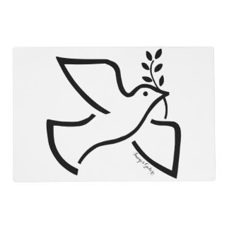 Peace Dove Placemat