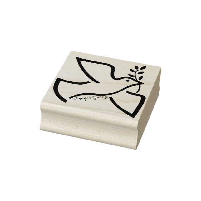 Peace Dove Rubber Stamp (Stamp)