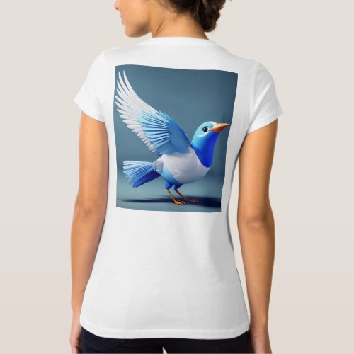 Peace Dove Sketch Double_Sided T_Shirt