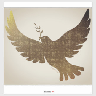 Peace Dove Sticker