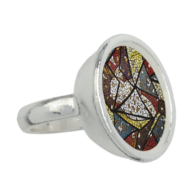 Peace Dove Symbol Of The Holy Spirit Religious Ring (Side)