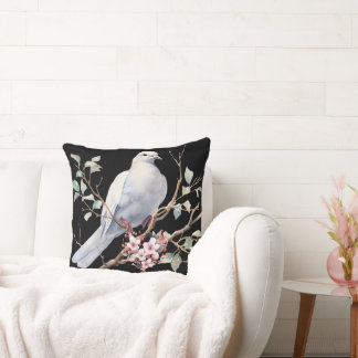 Peace Dove Throw Pillow