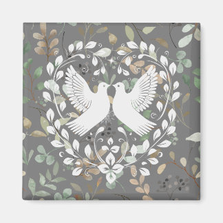 Peace Doves 2 Magnet