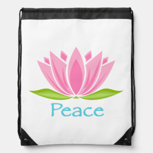 Peace Drawstring Bag