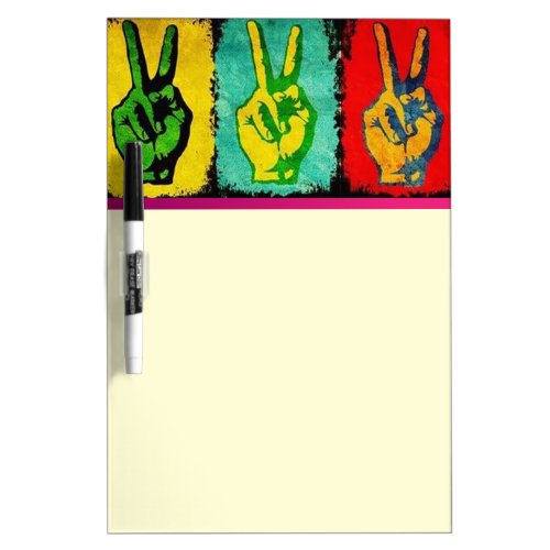 Peace Dry Erase Board