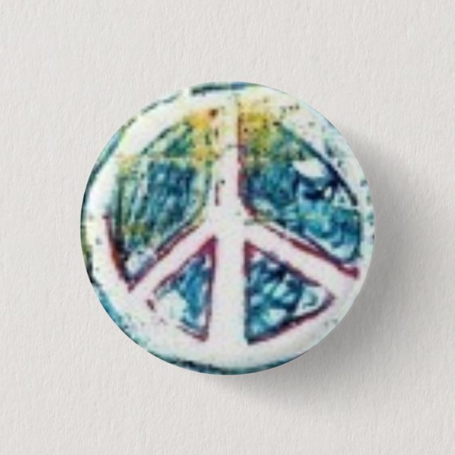 Peace Dude! Pinback Button (Front)