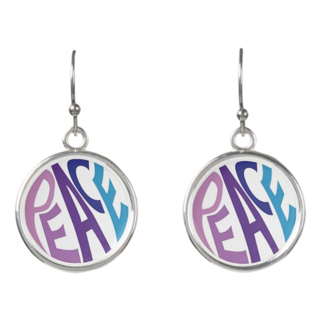 PEACE  EARRINGS (Front)