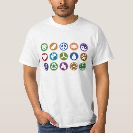 Peace / Eco Symbols T-Shirt