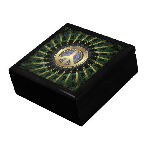 Peace Energy Spiral Jewellery Gift Box