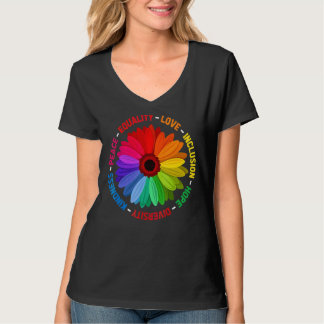 Peace Equality Love Inclusion Hope Diversity Kindn T-Shirt