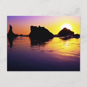 Peace - Face Rock, Bandon, Oregon Postcard
