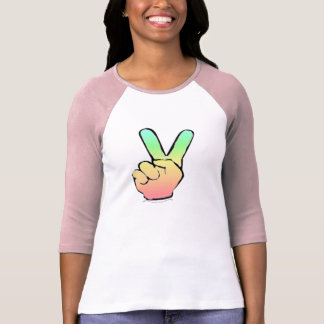 peace fingers shirt