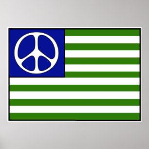 Peace Flag Poster