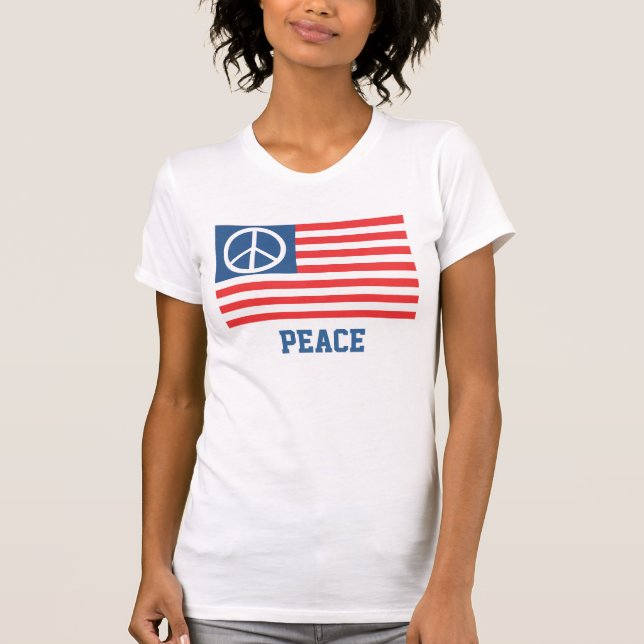 Peace Flag T-Shirt (Front)