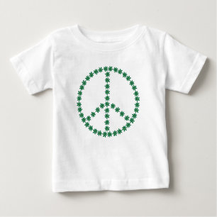 Peace Floral Baby T-Shirt