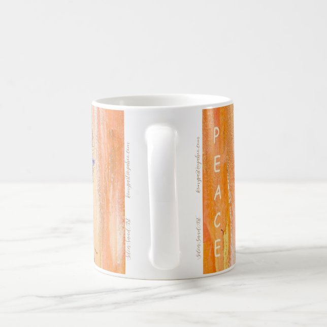 Peace Flower Mug (Handle)