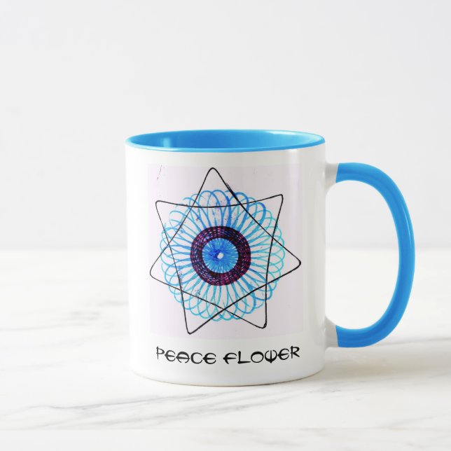 Peace Flower Mug (Right)