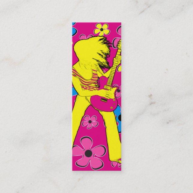 Peace Flower - Skinny Card (Front)