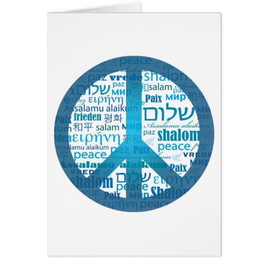 Peace for All Cards (Front)