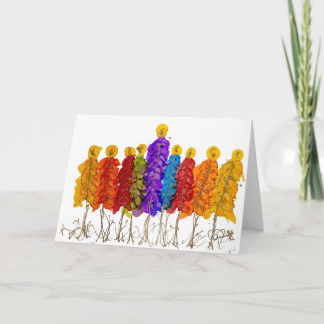 Peace for All Lovitude Christmas Holiday Card (Front)