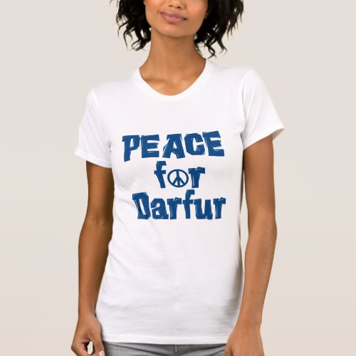 Peace For Darfur 2 T_Shirt