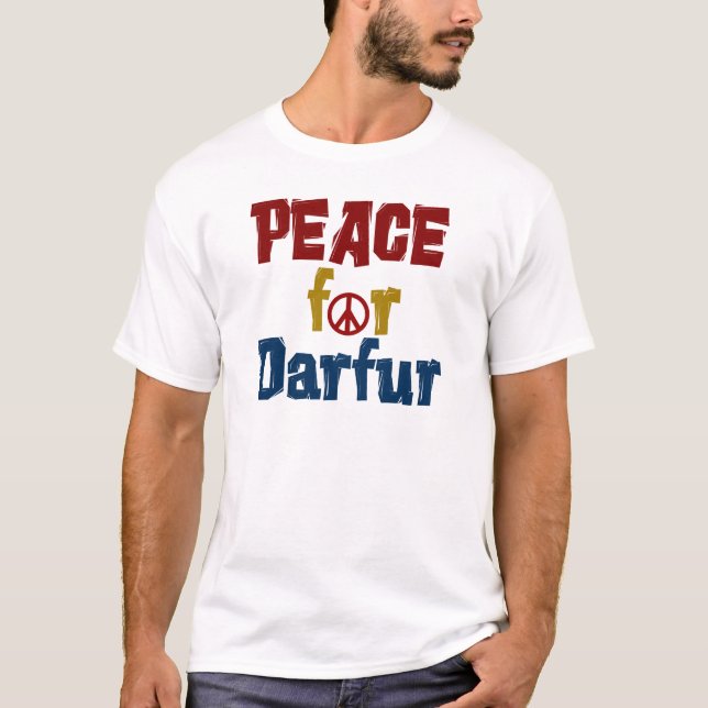 Peace For Darfur 5 T-Shirt (Front)