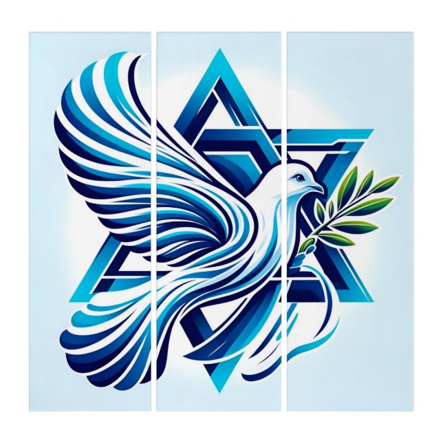 Peace For Israel Triptych (Front)