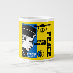 Peace For The Ukraine Giant Coffee Mug